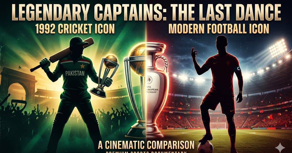No One Believed Imran Khan in ‘92. No One Believes Ronaldo Now. That’s the Point.